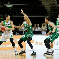 „Žalgiris“ – „Dzūkija“ rungtynių akimirka | BNS nuotr. 16