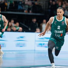 „Žalgiris“ – „Paris“ rungtynių akimirka | Eriko Ovčarenko / BNS foto nuotr. 45