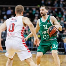 „Žalgiris“ – „Olympiacos“ rungtynių akimirka | Eriko Ovčarenko / BNS foto nuotr. 7