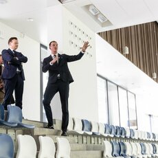Europos jaunimo plaukimo čempionato Vilniuje pristatymas | Pauliaus Peleckio / BNS foto nuotr. 22