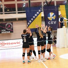 „Kauno-VDU“ ir „SOK Mostar“ rungtynės | CEV nuotr. 12