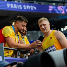 Olimpinis vyrų disko metimo finalas | Kipro Štreimikio/LTOK nuotr. 85