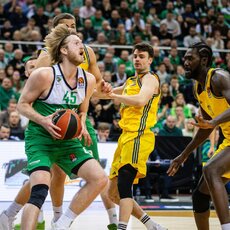 „Žalgiris“ – ALBA rungtynių akimirka | Teodoro Biliūno / BNS foto nuotr. 27
