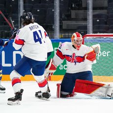 Švedijos – Didžiosios Britanijos rungtynių akimirka | IIHF nuotr. 9
