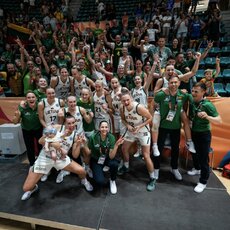 Lietuva – Serbija rungtynių akimirka | FIBA nuotr. 4