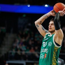 „Žalgiris“ – „CBet“ rungtynių akimirka | Eriko Ovčarenko / BNS foto nuotr. 12