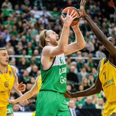 „Žalgiris“ – ALBA rungtynių akimirka | Teodoro Biliūno / BNS foto nuotr. 53