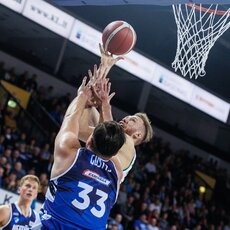 „Neptūnas“ - „Žalgiris“ rungtynių akimirka | Eriko Ovčarenko / BNS foto nuotr. 18