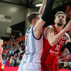 „Rytas“ – „CBet“ rungtynių akimirka  | Allos Fedorčenko ir Manto Stankevičiaus nuotr. 5