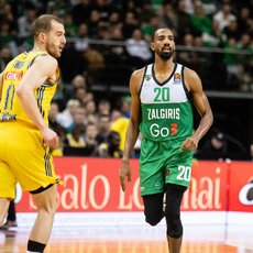 „Žalgiris“ – ALBA rungtynių akimirka | Teodoro Biliūno / BNS foto nuotr. 45