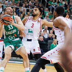 „Žalgiris“ – „AX Armani“ rungtynių akimirka | Eriko Ovčarenko / BNS foto nuotr. 23