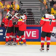 Austrija – Prancūzija rungtynių akimirka | IIHF nuotr. 8
