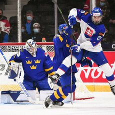 Švedija – Slovakija rungtynių akimirka | IIHF nuotr. 6