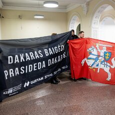 Benediktas Vanagas sugrįžo į Lietuvą | Pauliaus Peleckio / BNS foto nuotr. 3