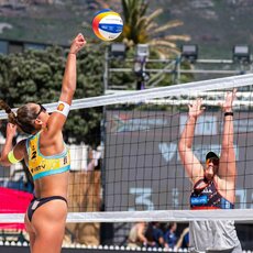 Ieva Dumbauskaitė ir Gerda Grudzinskaitė („Volleyball World“ nuotr.) | Organizatorių nuotr. 10