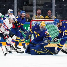 Švedijos – Norvegijos rungtynių akimirka | IIHF nuotr. 10