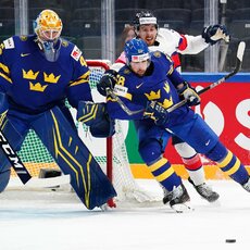 Švedijos – Didžiosios Britanijos rungtynių akimirka | IIHF nuotr. 18