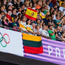 Olimpinis vyrų disko metimo finalas | Kipro Štreimikio/LTOK nuotr. 21