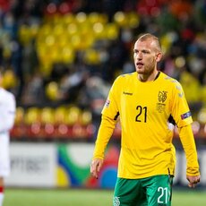 Lietuvos ir Baltarusijos rinktinių rungtynės | Žygimanto Gedvilos / BNS foto nuotr. 18