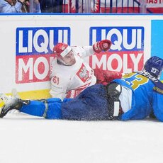 Kazachstanas – Lenkija rungtynių akimirka | IIHF nuotr. 17