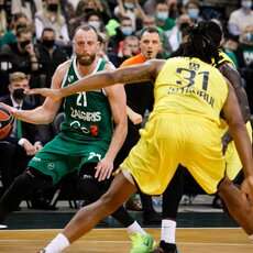 „Žalgiris“ - „Fenerbahče“ rungtynių akimirka | Eriko Ovčarenko / BNS foto nuotr. 12