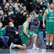 „Žalgiris“ – „Olympiacos“ rungtynių akimirka | Eriko Ovčarenko / BNS foto nuotr. 26