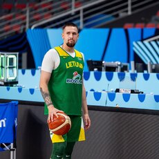 Lietuvos rinktinės treniruotė | Skirmanto Lisausko/BNS Foto nuotr. 6