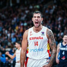 Prancūzija – Ispanija rungtynių akimirka | FIBA nuotr. 27
