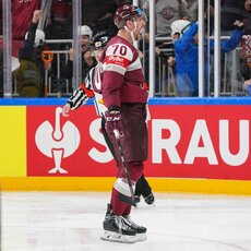 Latvija – Švedija rungtynių akimirka | IIHF nuotr. 32