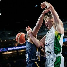 Lietuva – Bosnija ir Hercegovina rungtynių akimirka | FIBA nuotr. 22