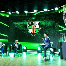 „Žalgirio“ logotipo pristatymas | BNS nuotr. 11