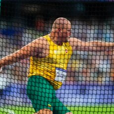 Olimpinis vyrų disko metimo finalas | Kipro Štreimikio/LTOK nuotr. 142