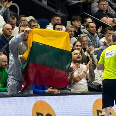 Lietuvių ir slovėnų rungtynės | Patricijos Adamovič / BNS nuotr. 9