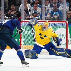 Suomijos – Švedijos rungtynių akimirka | IIHF nuotr. 9