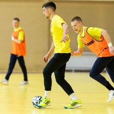 Lietuvos rankinio rinktinės treniruotė | Sauliaus Čirbos nuotr. 7