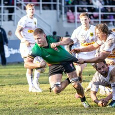 Lietuvių ir vokiečių rungtynės | Evaldo Černiausko nuotr. 16