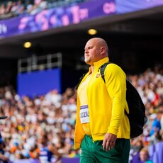 Olimpinis vyrų disko metimo finalas | Kipro Štreimikio/LTOK nuotr. 194