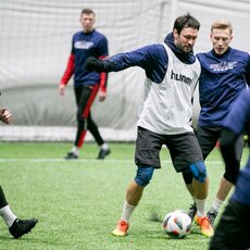 Atgimsta legendinis sostinės futbolo klubas „Panerys“ | Sauliaus Čirbos nuotr. 11