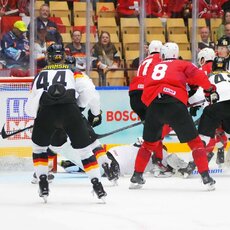 Šveicarija – Vokietija rungtynių akimirka | IIHF nuotr. 12