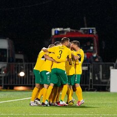 Lietuvos ir Baltarusijos rinktinių rungtynės | Žygimanto Gedvilos / BNS foto nuotr. 2