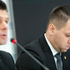 LFF spaudos konferencija | Žygimanto Gedvilos / BNS foto nuotr. 17