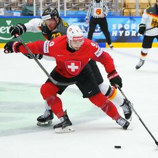Šveicarija – Vokietija rungtynių akimirka | IIHF nuotr. 4