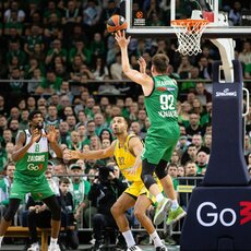 „Žalgiris“ – ALBA rungtynių akimirka | Teodoro Biliūno / BNS foto nuotr. 42