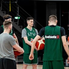 Lietuvos rinktinės treniruotė | BNS nuotr. 18