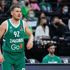 „Žalgiris“ – „Olympiacos“ rungtynių akimirka | Eriko Ovčarenko / BNS foto nuotr. 25
