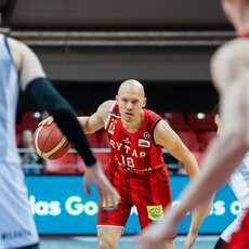 „Rytas“ – „CBet“ rungtynių akimirka  | Allos Fedorčenko ir Manto Stankevičiaus nuotr. 2