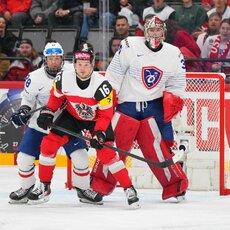 Austrija – Prancūzija rungtynių akimirka | IIHF nuotr. 3