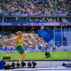 Olimpinis vyrų disko metimo finalas | Kipro Štreimikio/LTOK nuotr. 112