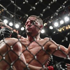 Jorge Masvidalio ir Nate'o Diazo kovos akimirka | Scanpix nuotr. 6