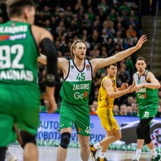 „Žalgiris“ – ALBA rungtynių akimirka | Teodoro Biliūno / BNS foto nuotr. 17